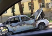 В Кисловодске взорвалась машина с газовым баллоном